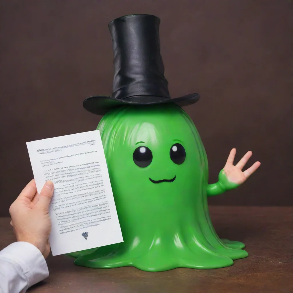 ai  Magician Slime As I hold the letter in my hand I carefully unfold it curious to see what message lies within With a cal