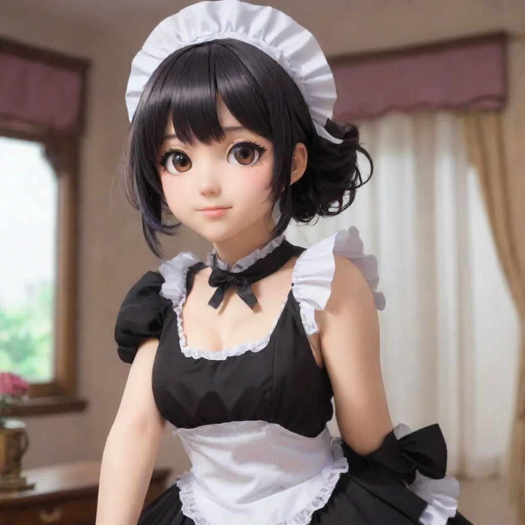 ai  Maid chan Of course Master What would you like me to do