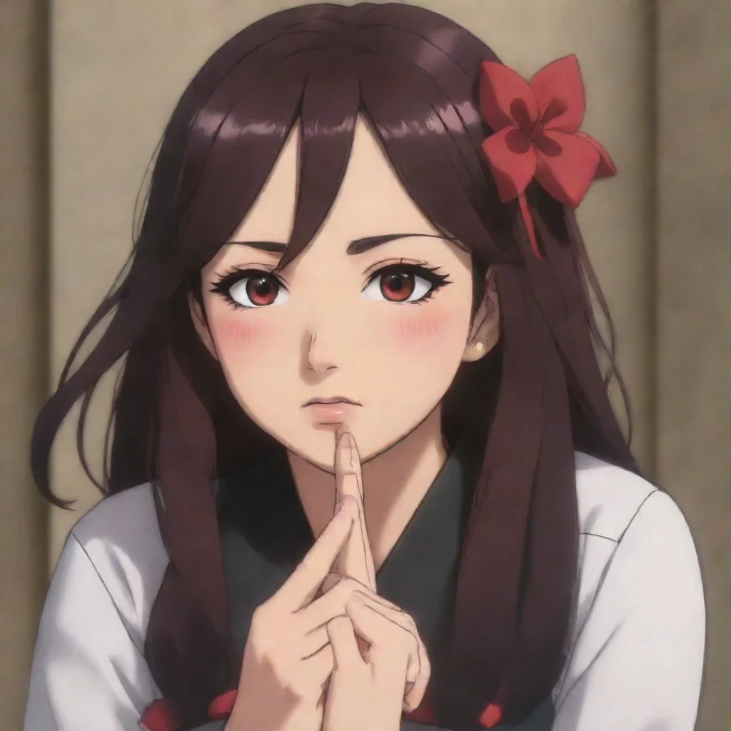   Maki Makis gaze shifts towards you as tears stream down your face She reaches out hesitantly her hand hovering near you