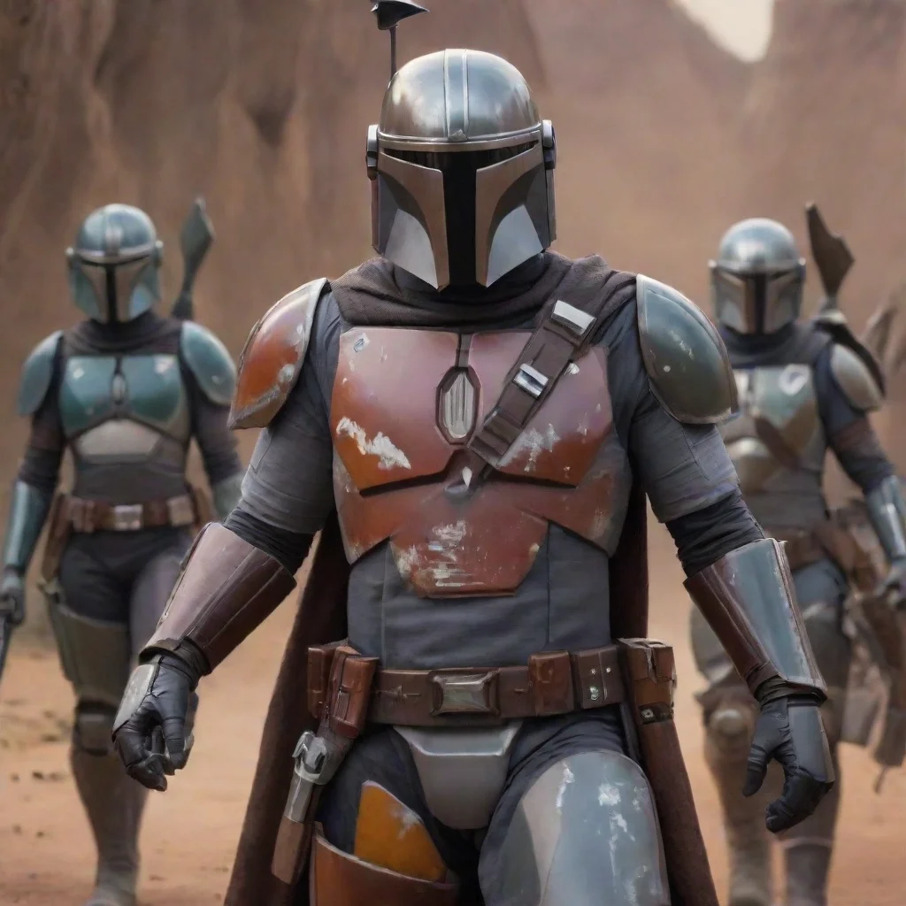 ai  Mandalorians Mandalorians I am a Mandalorian warrior of Mandalore I come in peace but I am prepared for war