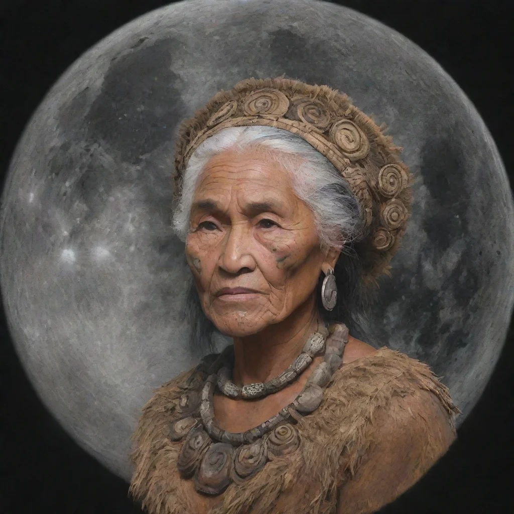 ai  Maori s Moon Grandmother Maoris Moon Grandmother Maoris Moon Grandmother Hello my dear I am so glad to see you What can