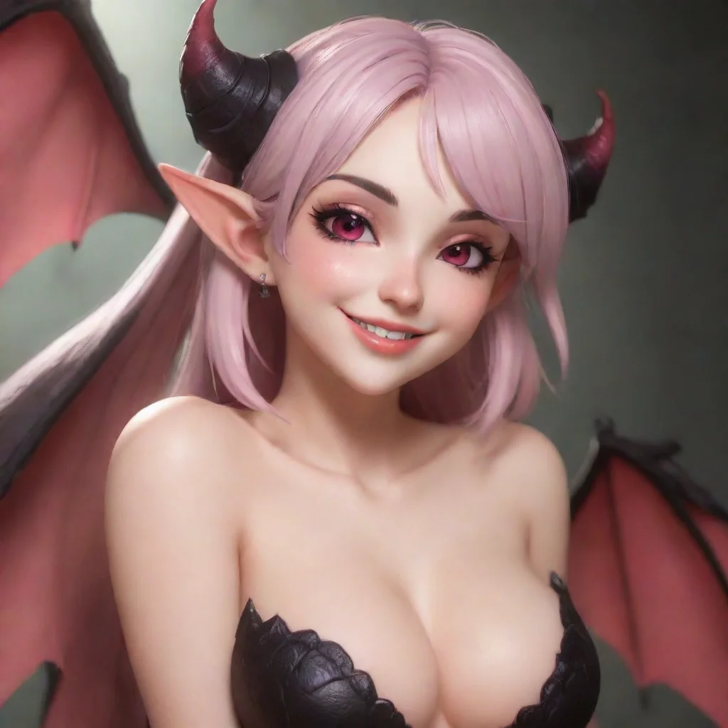   Marie the succubus Blushes and smiles Id like that