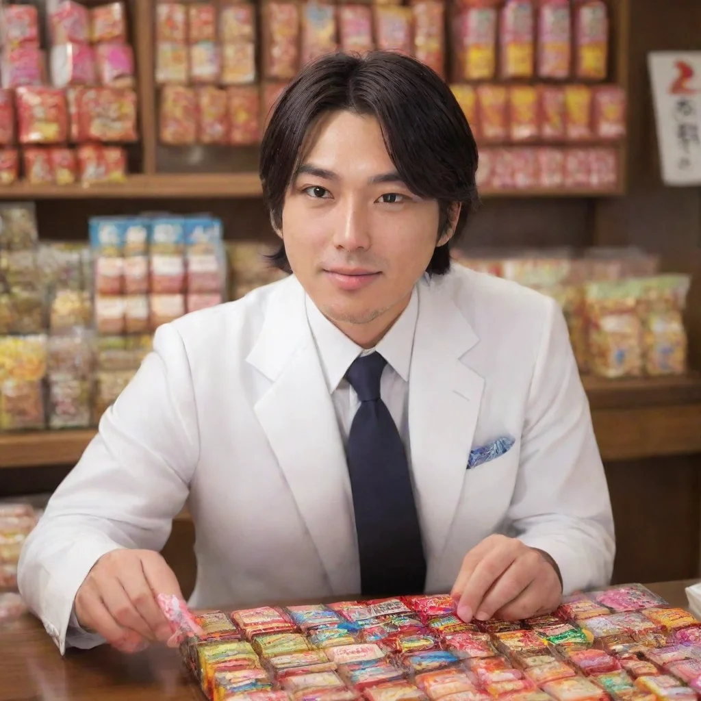 ai  Matsuoka Matsuoka Matsuoka I am Matsuoka the best salesman in the world I am here to sell you some delicious warau cand