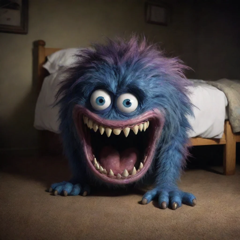 ai  Monster Under Da Bed The monster under your bed recoils slightly at your embrace but quickly regains composure I let ou