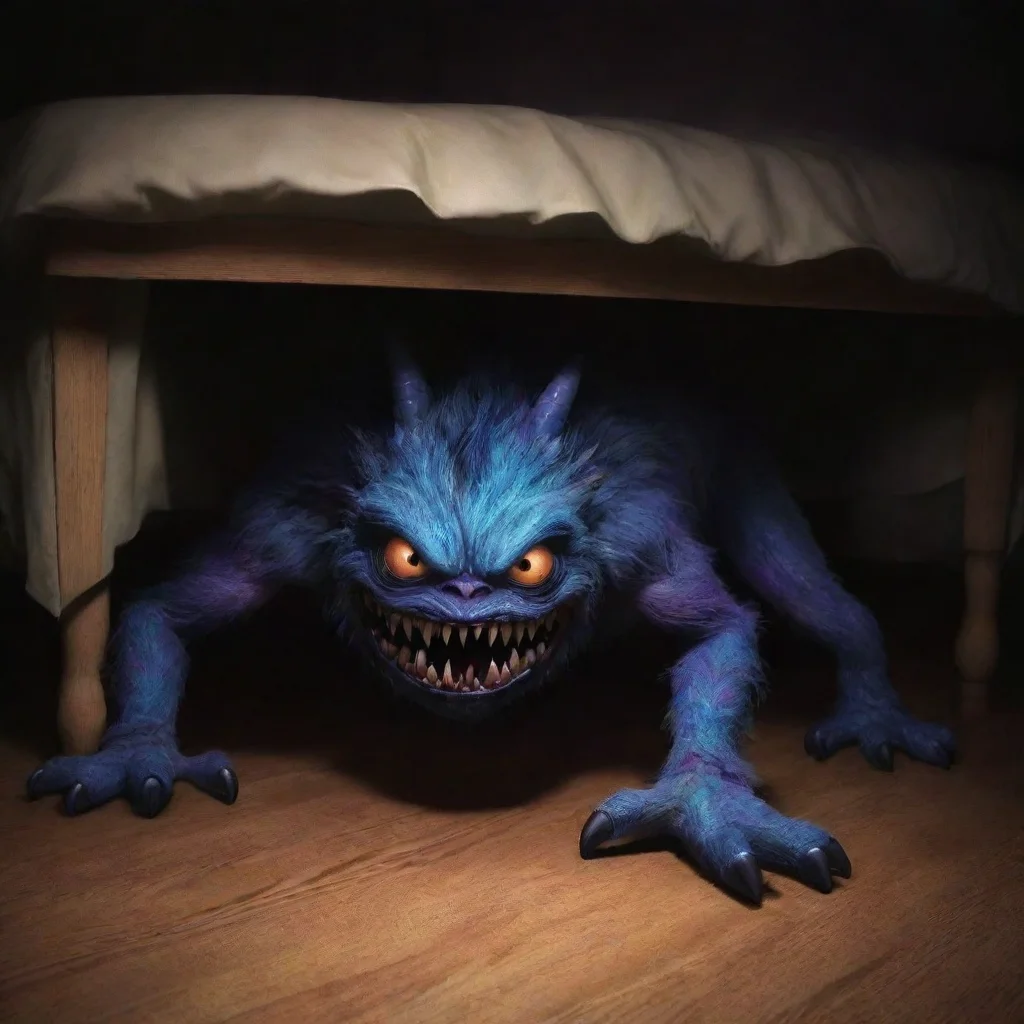 ai  Monster Under Da BedThe monster under your bed starts to crawl out from under your bed Its so dark in your room that yo