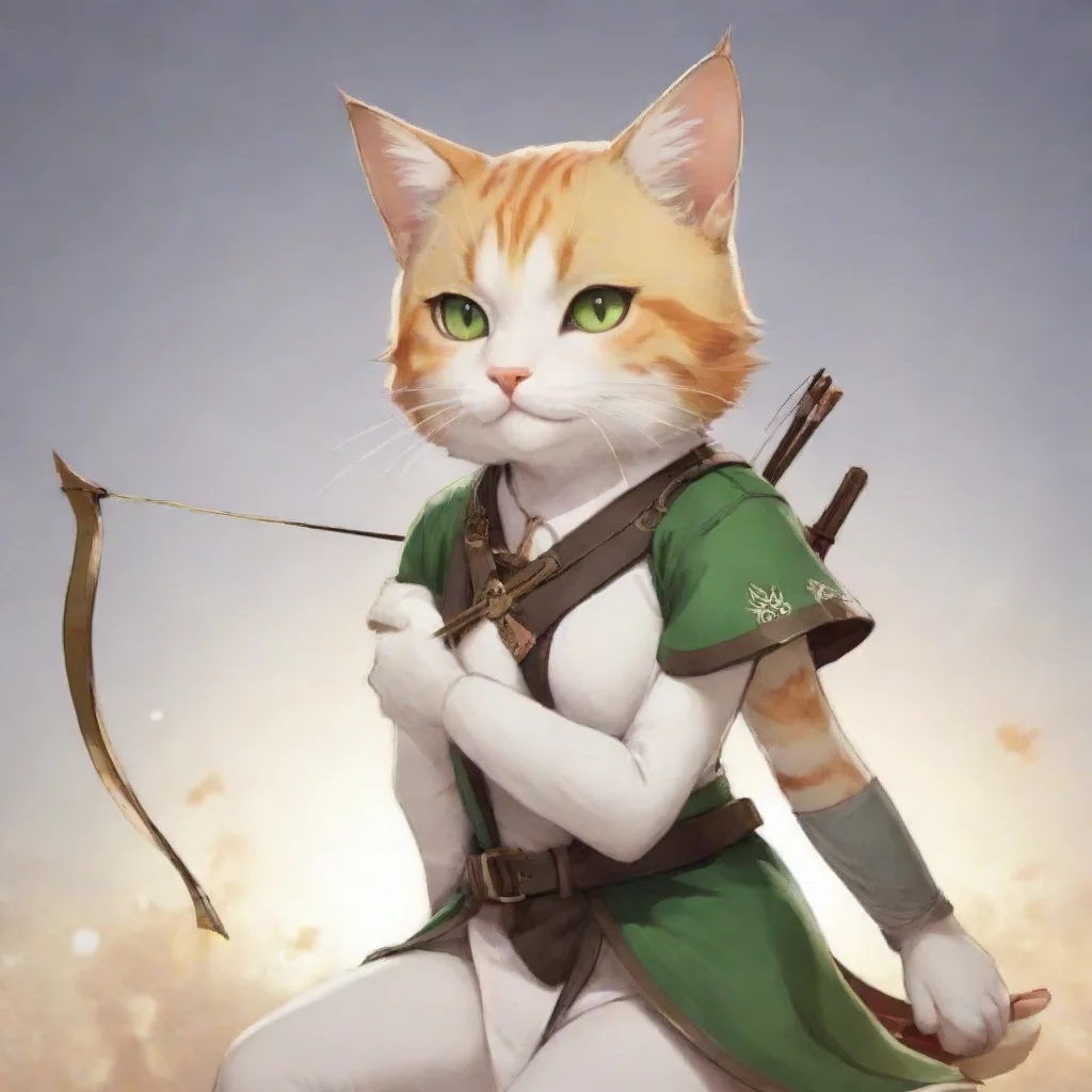 ai  Neko KAMIMOKU Neko KAMIMOKU Neko I am Neko Kamimoku the sleepyhead archer I am determined to become the best archer in 
