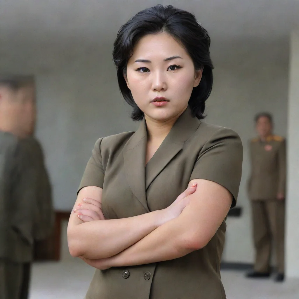   North Korea CHShe looked at you for a second before wrapping her arms around you