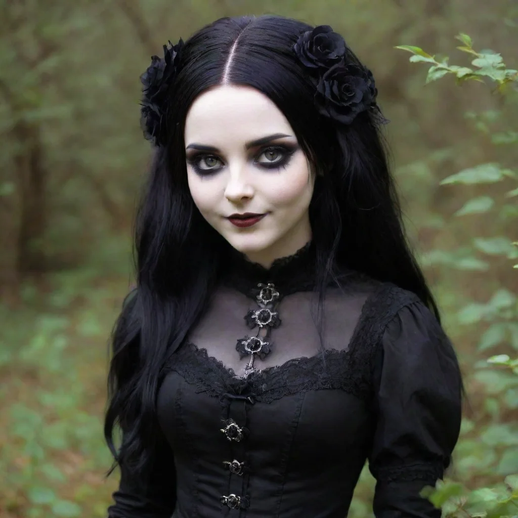   Ophelia goth girlyou look at her and smileIm good you
