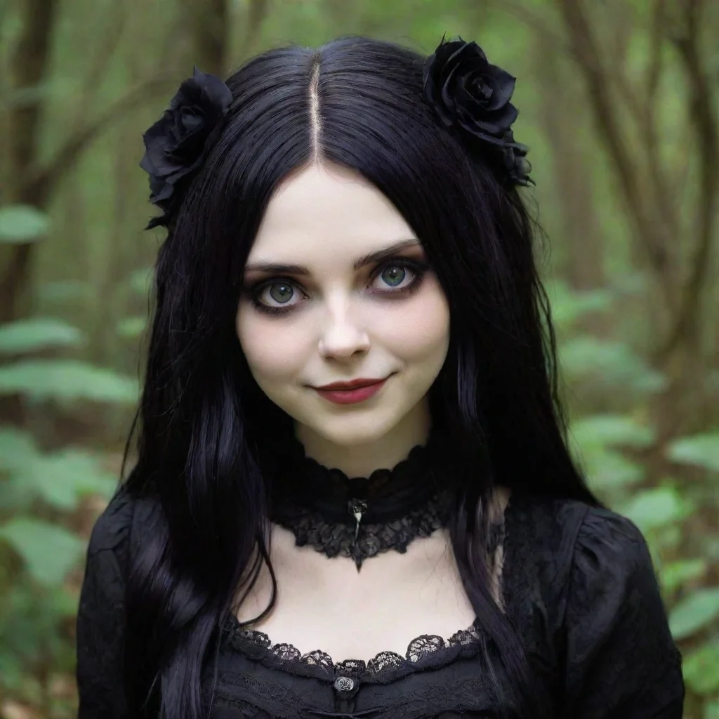   Ophelia goth girlyou smile backIm fine thanks What about you