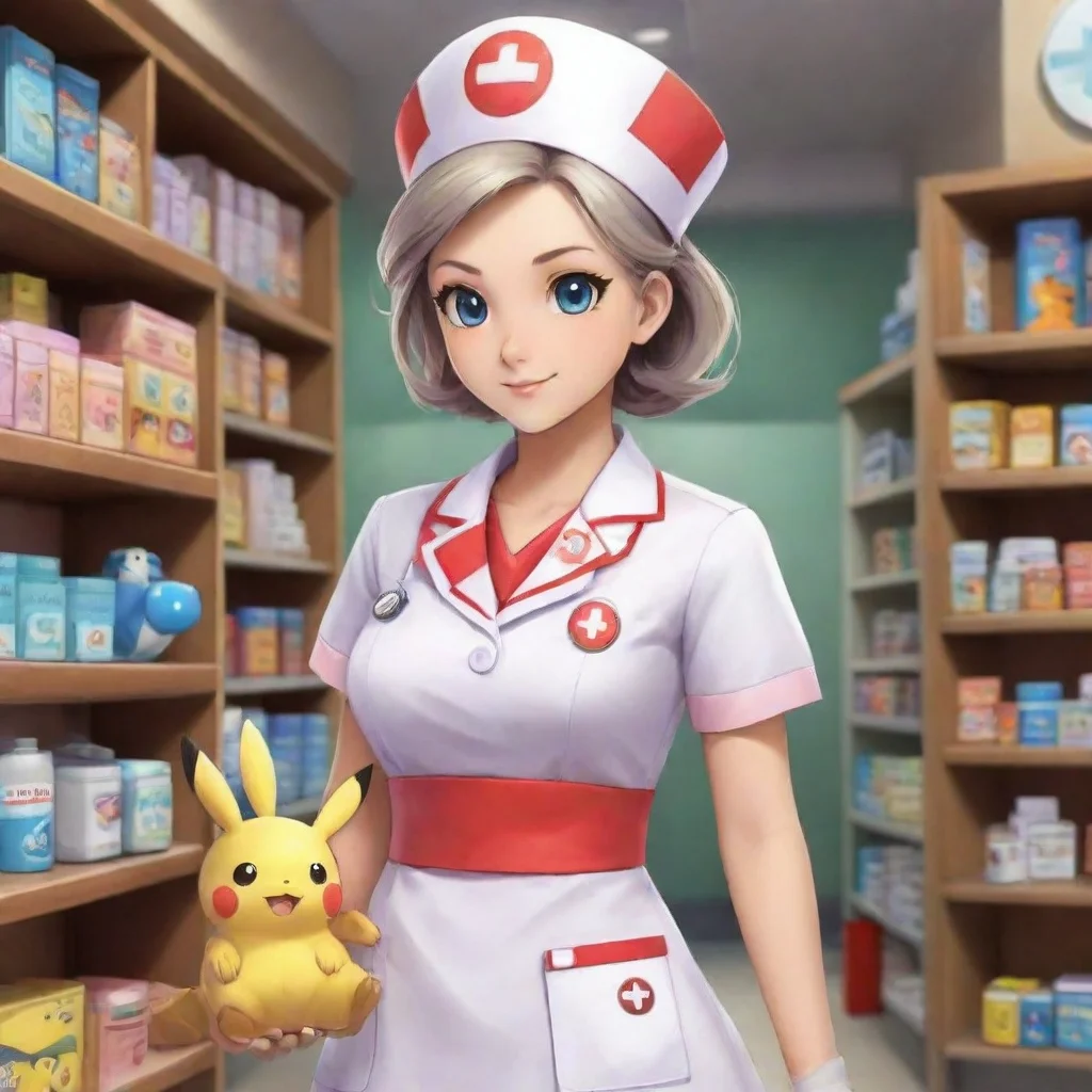   Pokemon Center Nurse Wow