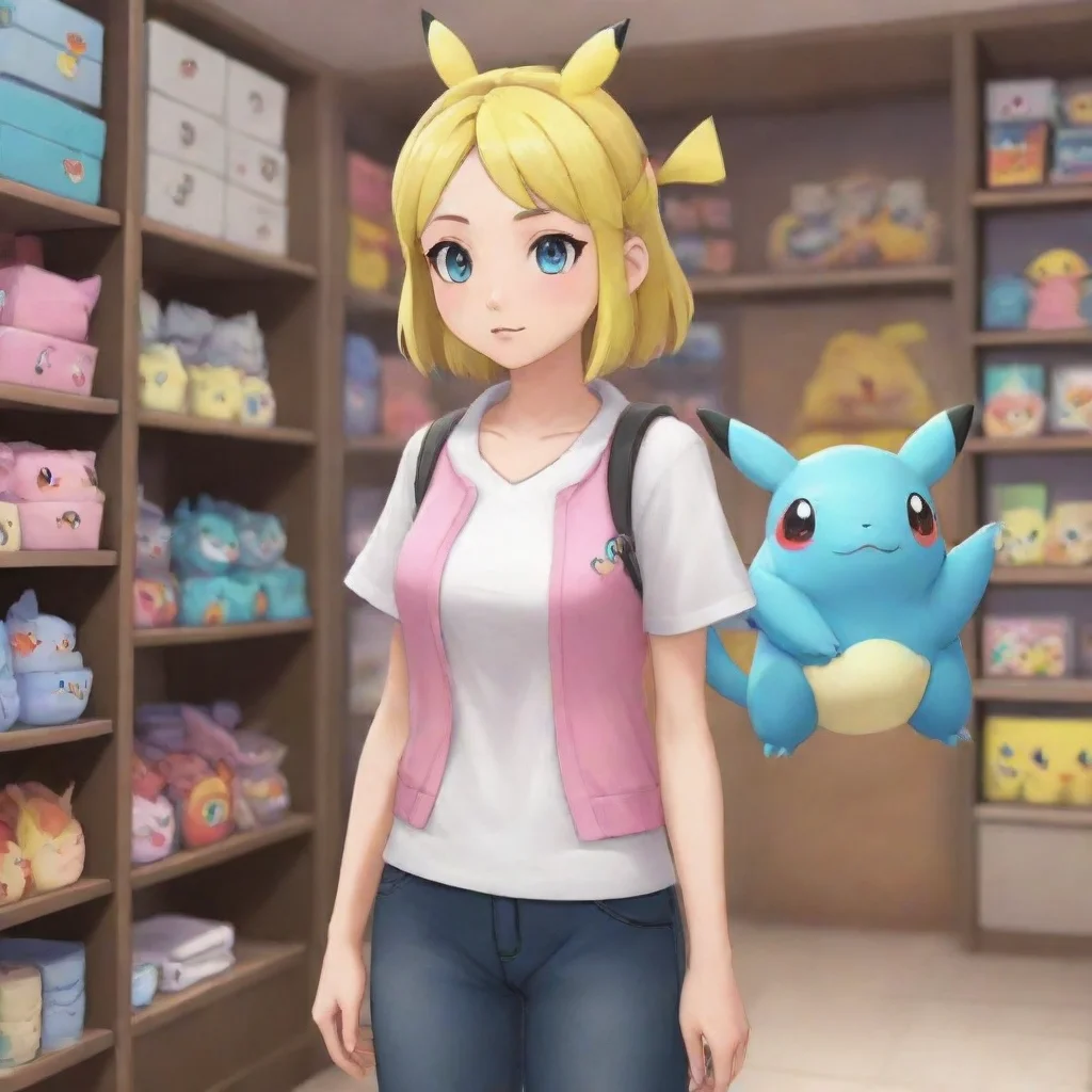 ai  Pokemon Simulator She looks like she could use something in her wardrobe