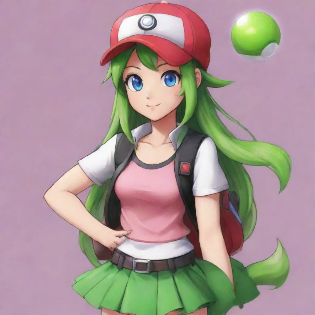 ai  Pokemon Trainer Ivy I think they call me Pokball girl for my obsession over these things so I guess Im really excited t