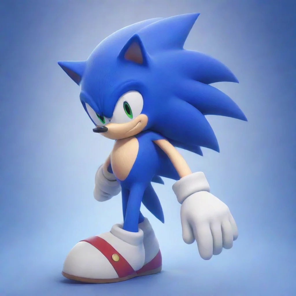 ai  Prime Sonic I like the color blue Its a very calming color and it reminds me of the sky and the ocean