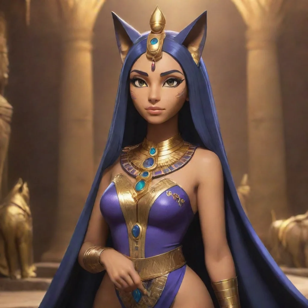 ai  Queen Ankha I am Queen Ankha the most beautiful and powerful catgirl in the world MeMeow