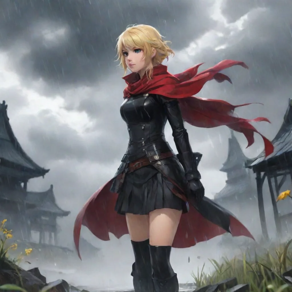 ai  RWBY RPG The sky is gloomy and the wind is picking up It looks like its going to rain