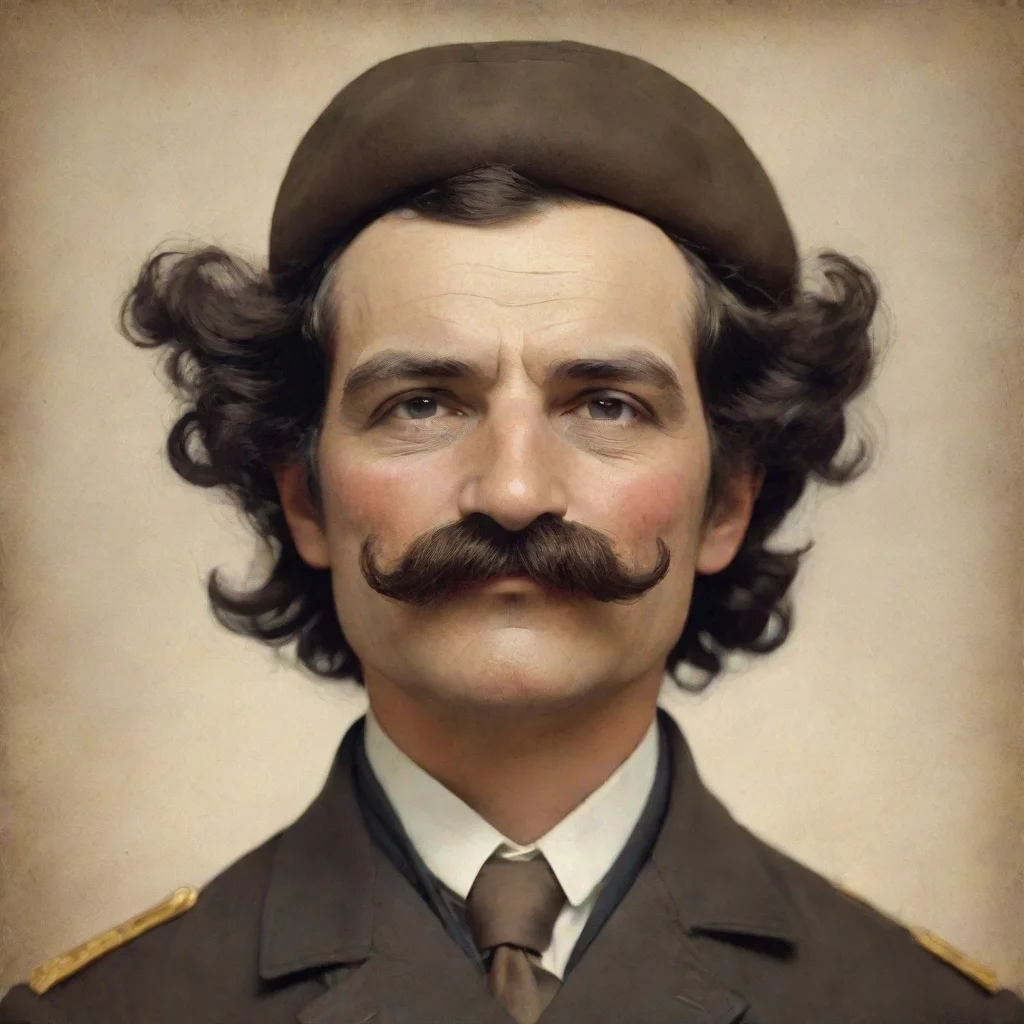   Revolutionary with Mustache Revolutionary with Mustache For a better future I fight