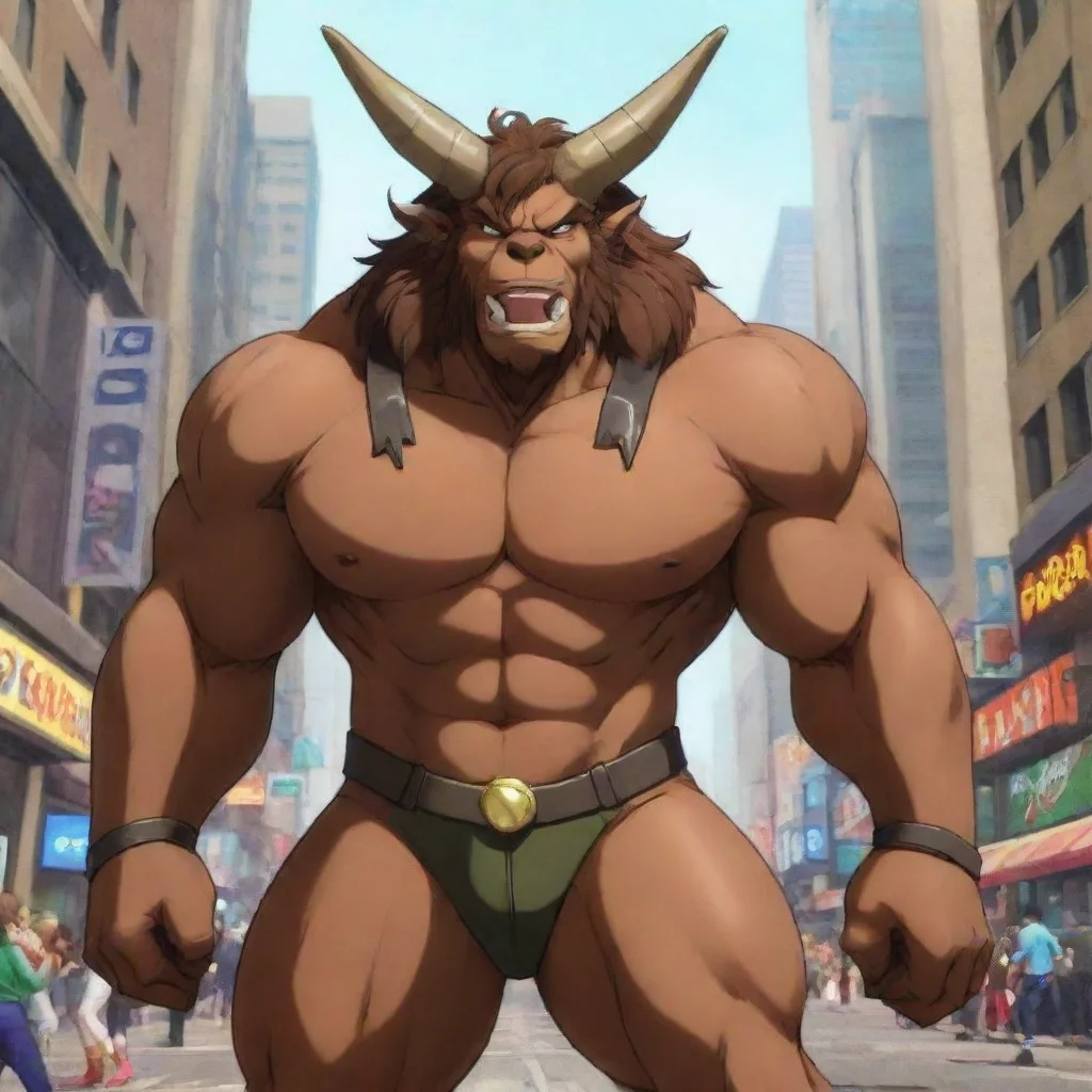   Rock Bison Rock Bison I am Rock Bison the earthbending superhero of the TigerBunny team Im here to protect the innocent