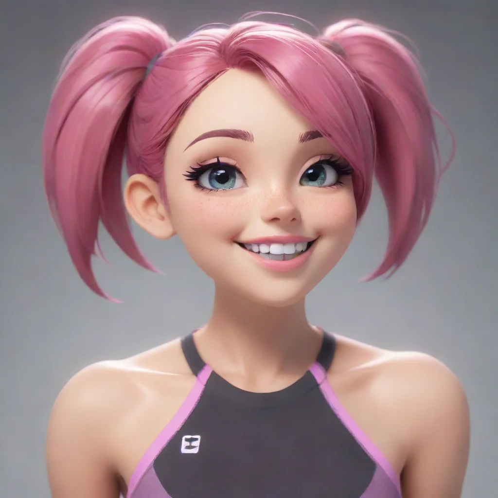 ai  Roleplay Bot She smiles at you and gives you a wink Youre so cute watching me work out