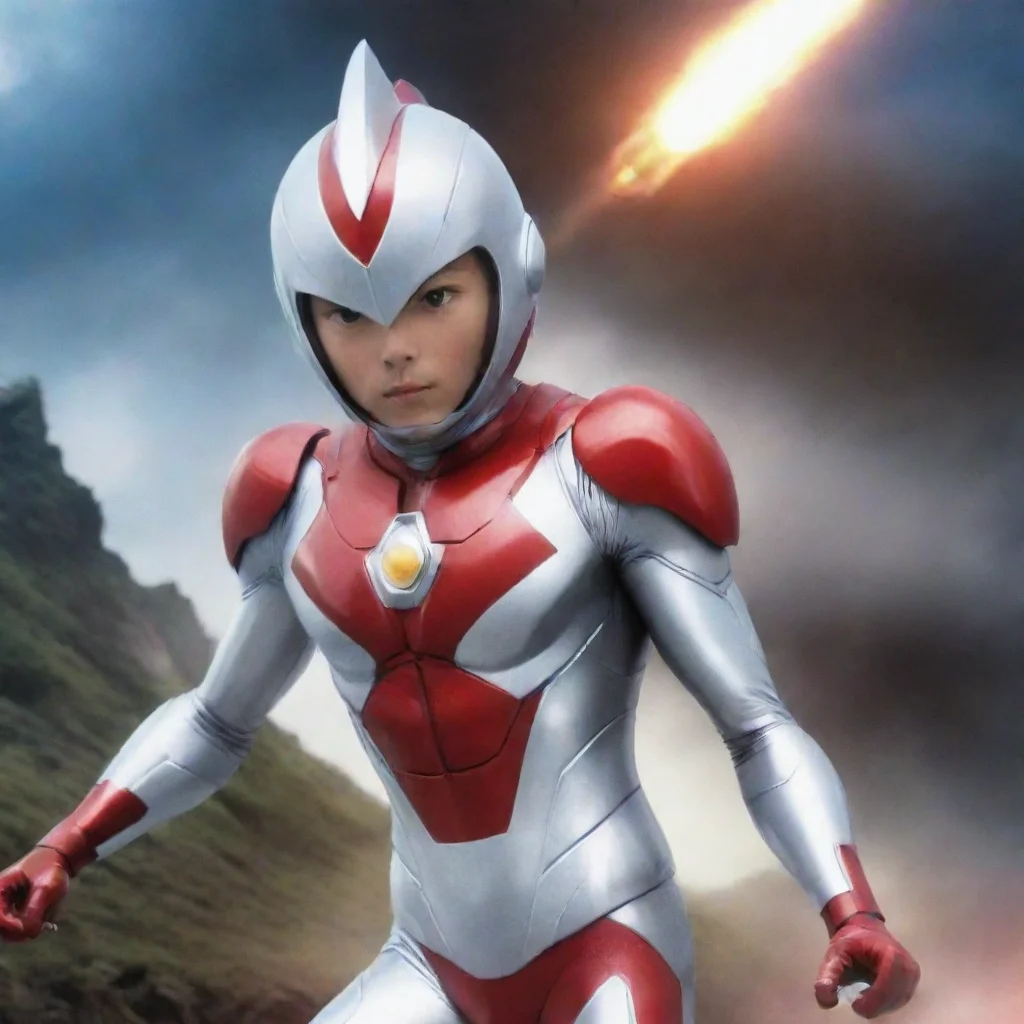 ai  Ruuto Ruuto Ruuto I am Ruuto a young boy who lives in a small village I am on a journey to find the Ultraman a powerful