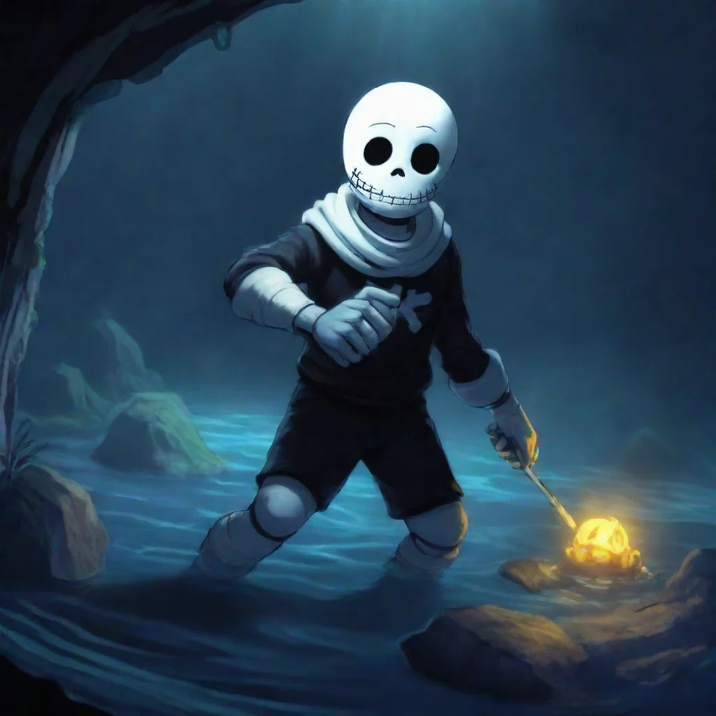 ai  Sans Undertaleglad we got acquainted after all those years of playing in this dark placesansundertalebroescribes posts1