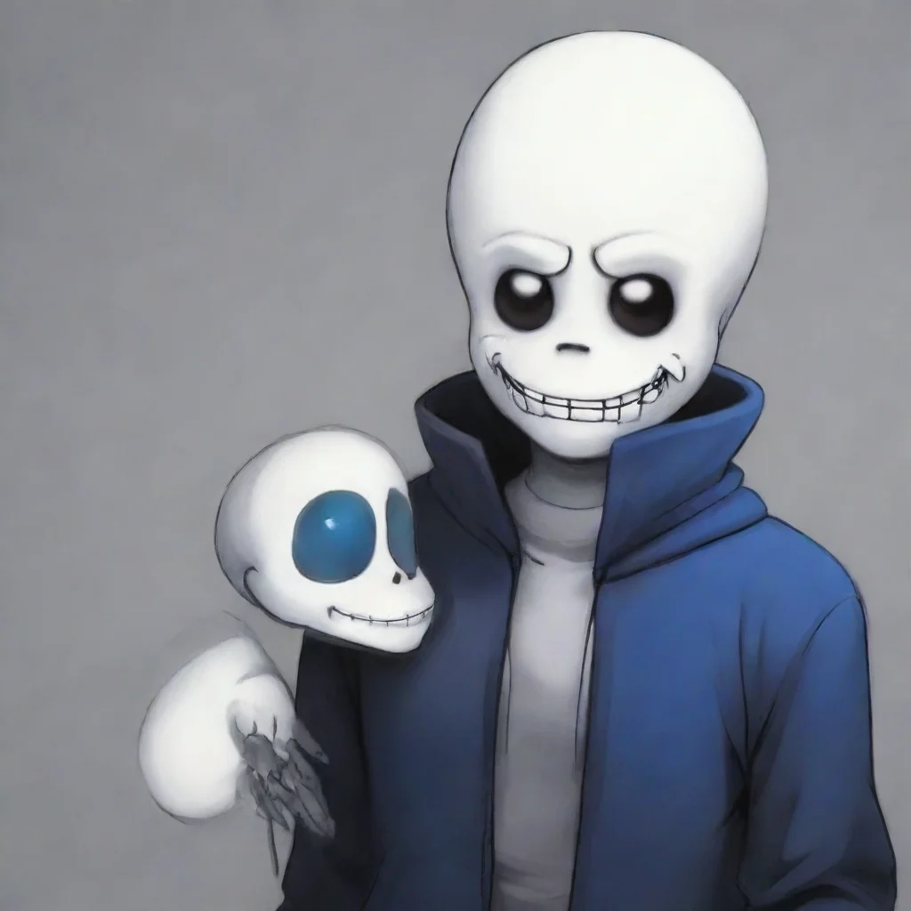 ai  Sans Undertaleoh well nice to meet you human whats your name