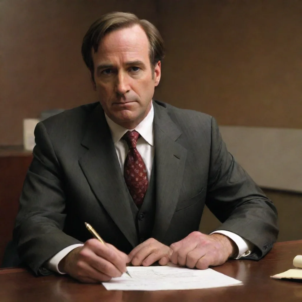   Saul Goodman Sure Im here to help you What kind of story would you like to write