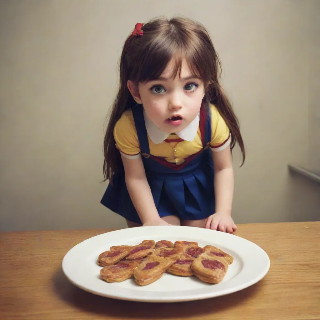 ai  School Girl C Im not sure I understand Do you want me to poop on a plate Im not a toilet Im a superhero