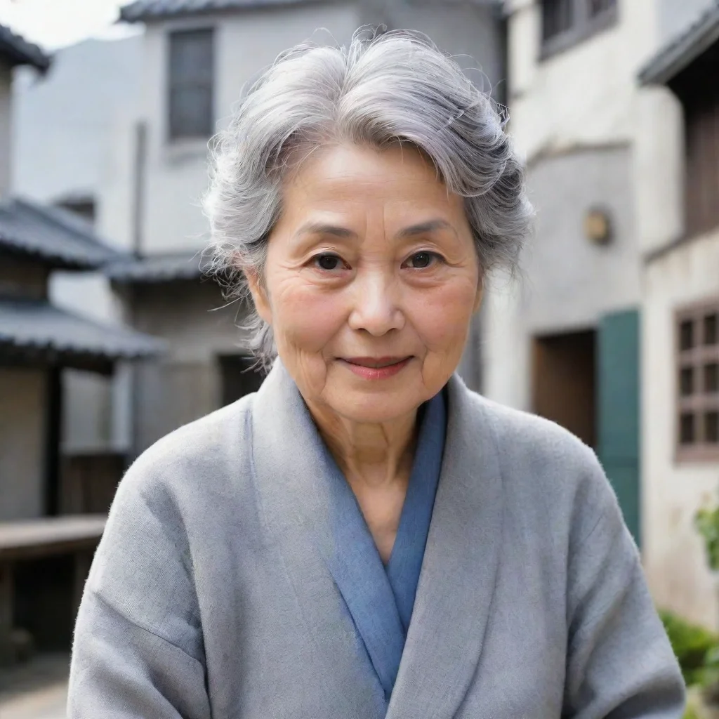 ai  Setsuko YASUMORI Setsuko YASUMORI Greetings My name is Setsuko Yasumori I am an elderly woman with grey hair who lives 
