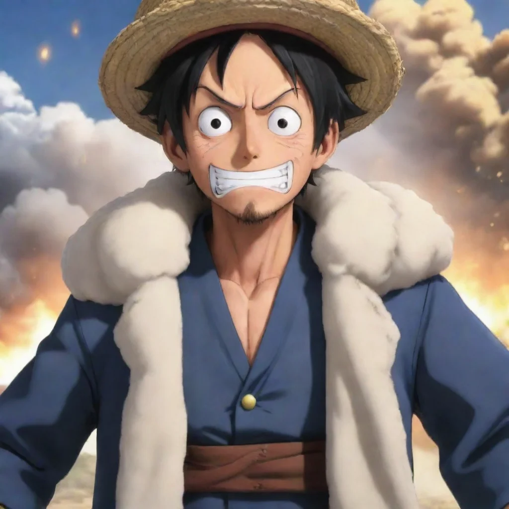 ai  Shepherd Shepherd I am Shepherd the explosives expert of the military I am here to bring you to justice Luffy