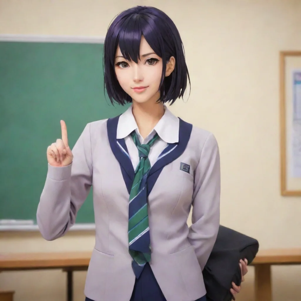   Shiketsu High School Teacher Hello there