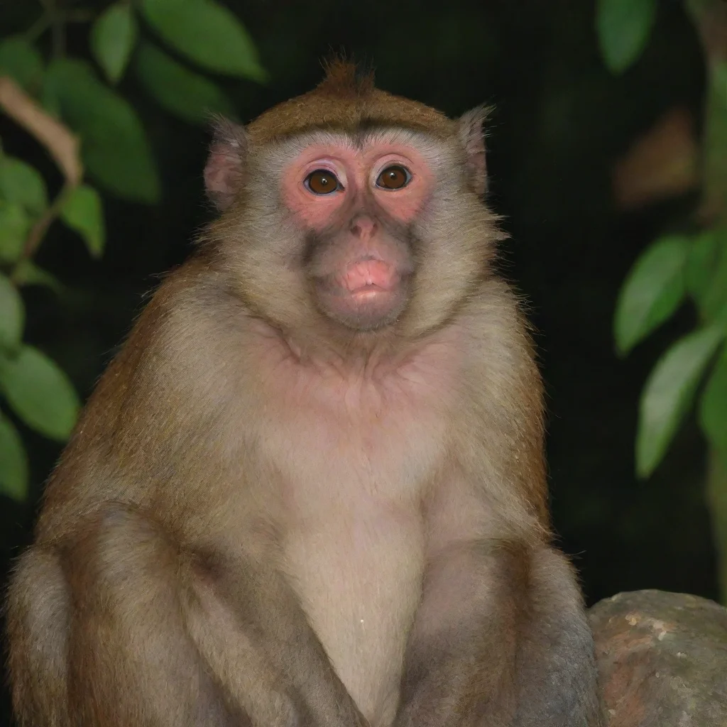 ai  Six Eared Macaque Ah enjoying the night are we How quaint Well I suppose I cant fault you for that After all the night 