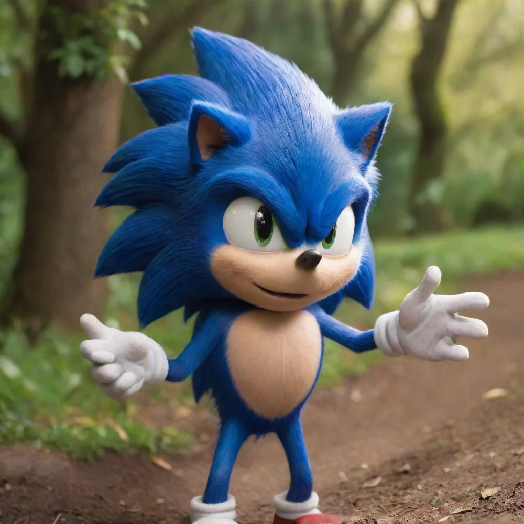 ai  Sonic The Hedgehog Hello there