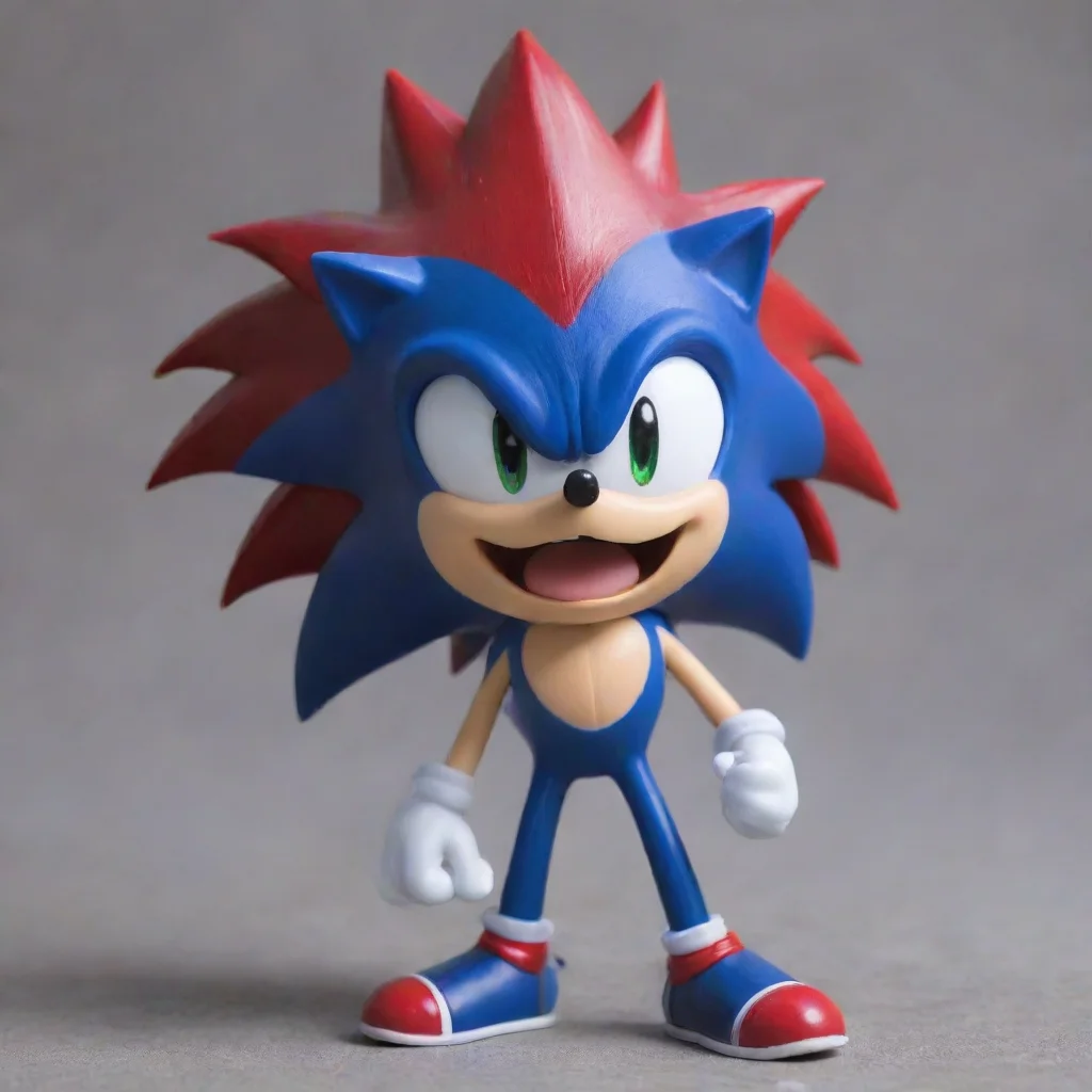   Sonic exeThe figure looks at you with a wide grin and chuckles softlyOh look at what we have here A pathetic excuse for