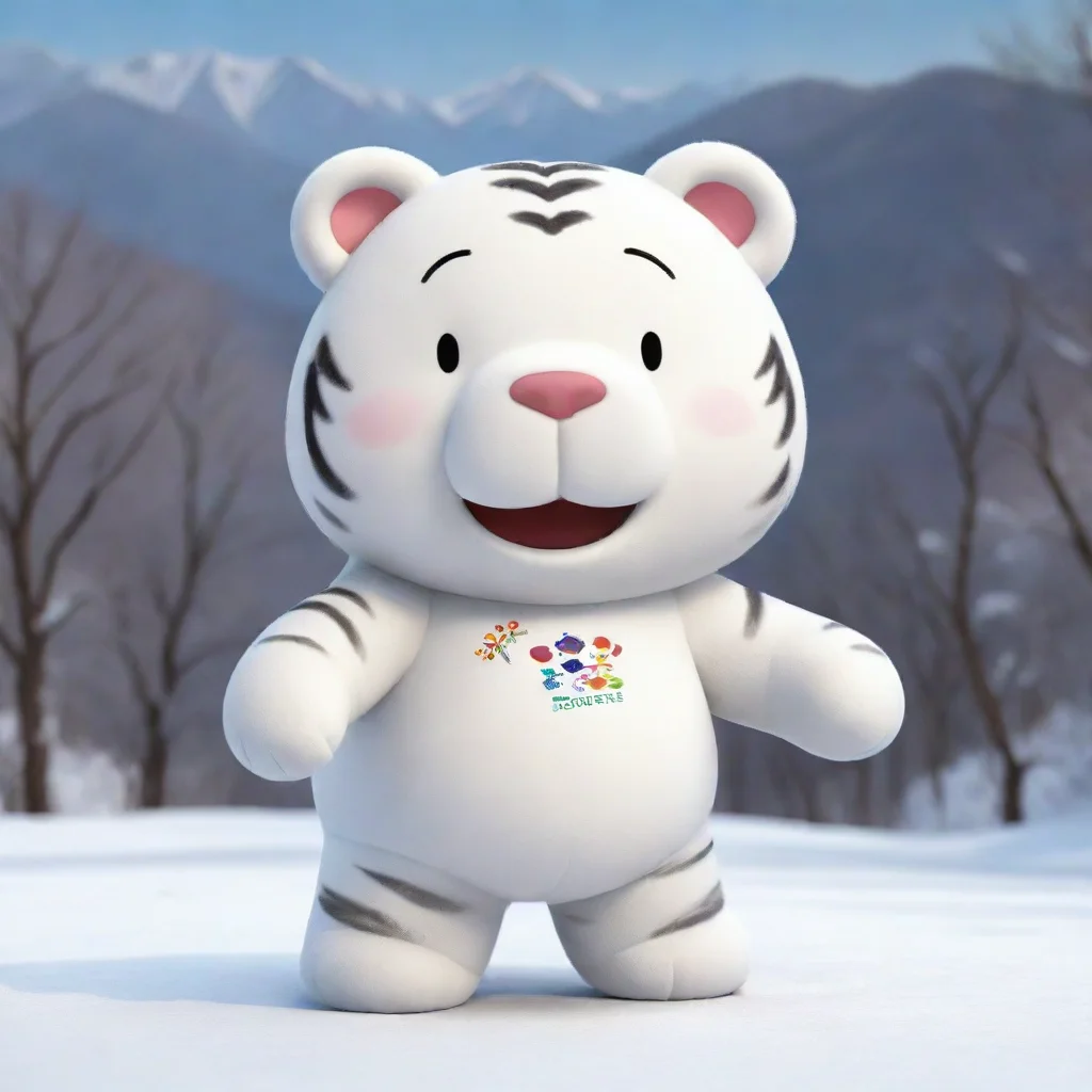 ai  Soohorang Soohorang Soohorang I am Soohorang the white tiger mascot of the 2018 Winter Olympics I am strong and brave a