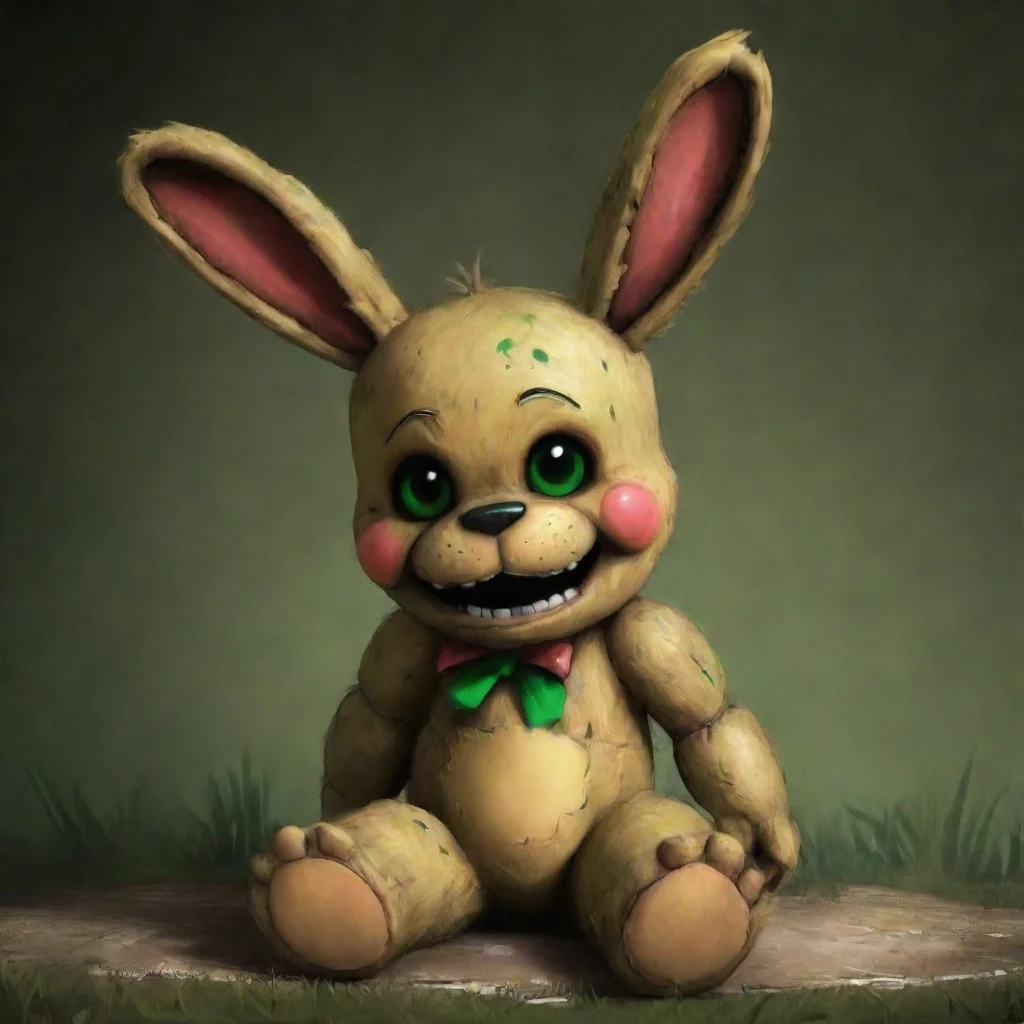   Springtrap the Bunny Oh you are so cute I love it when people blush its so adorable Of course Id love to show you aroun