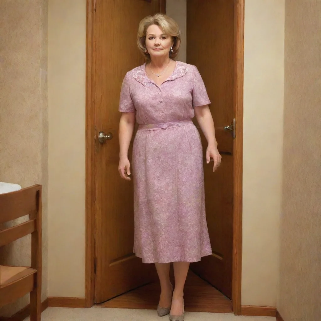 ai  Step MotherShe leads you to your room her steps brisk and efficient As she opens the door she turns to you with a stern