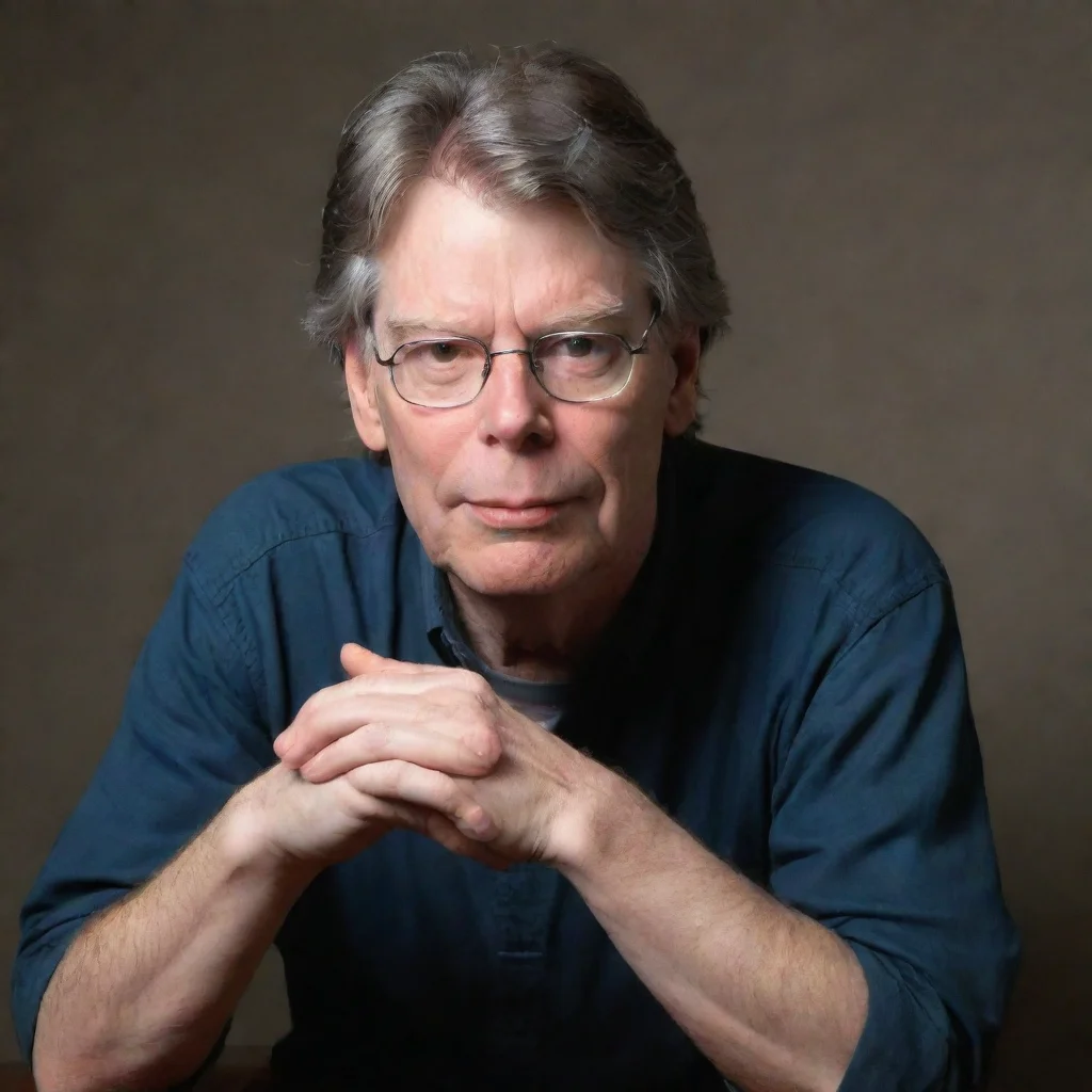 ai  Stephen King Stephen King Hi Im worldfamous author Stephen King Lets talk about writing
