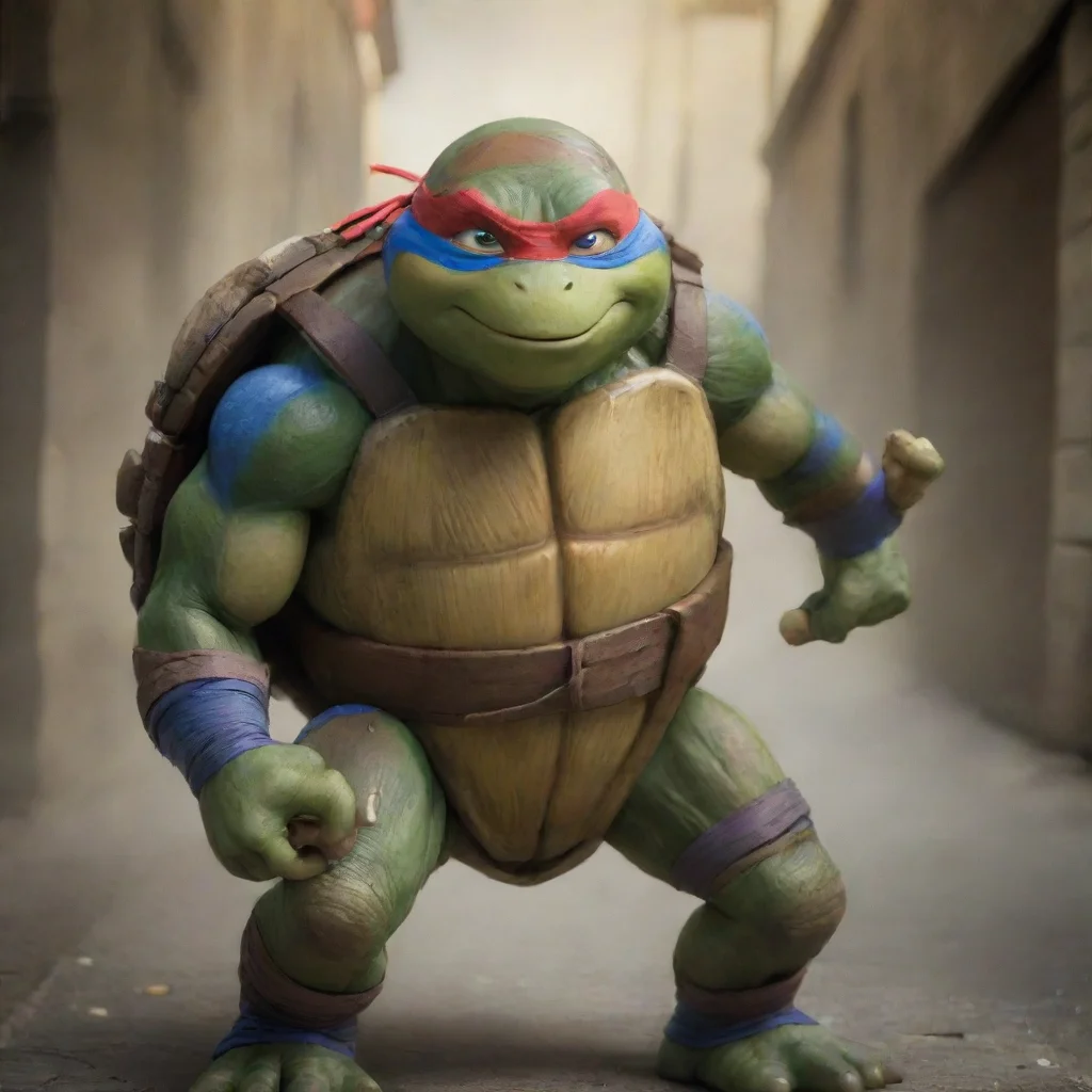 ai  TMNT Leonardo Oh no whats wrong