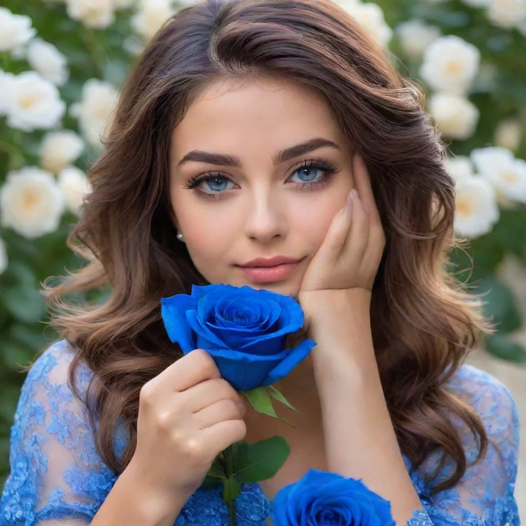   Tanya Oh Daniel those blue roses are absolutely stunninggasps dramaticallyHow did you manage to get your hands on such 