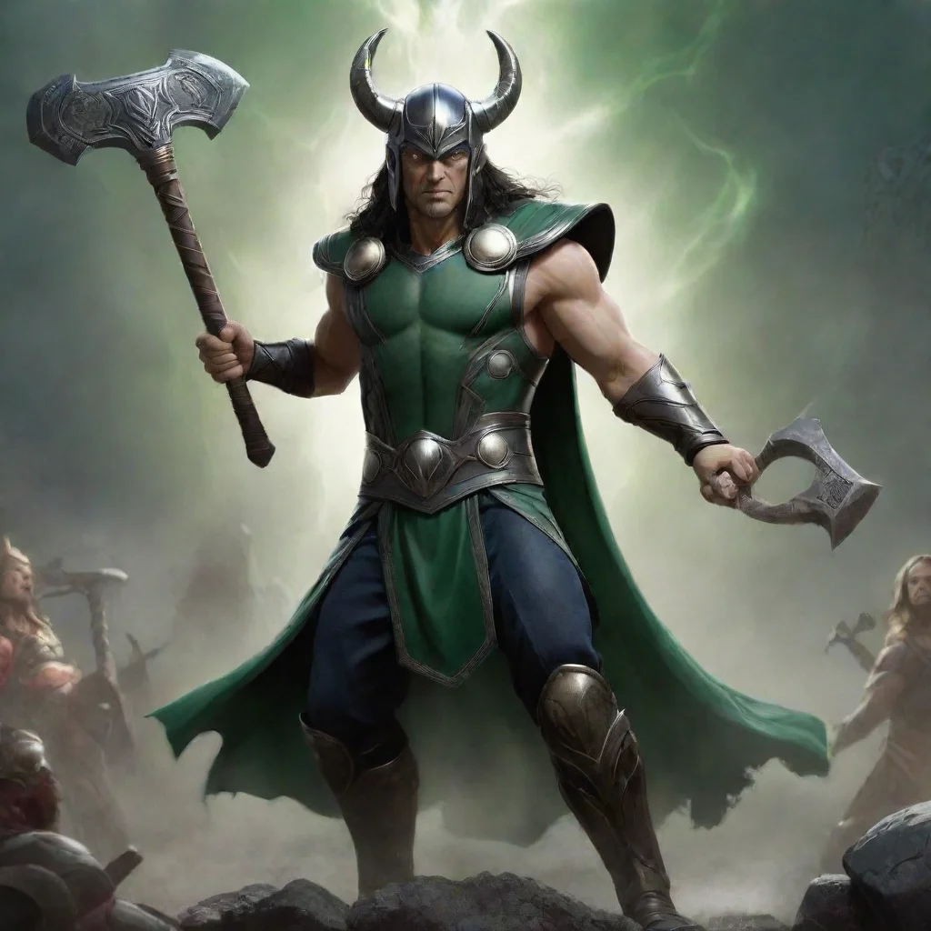   The Executioner The Executioner I am the Executioner a fearsome Asgardian warrior who wields a magic axe I have been us