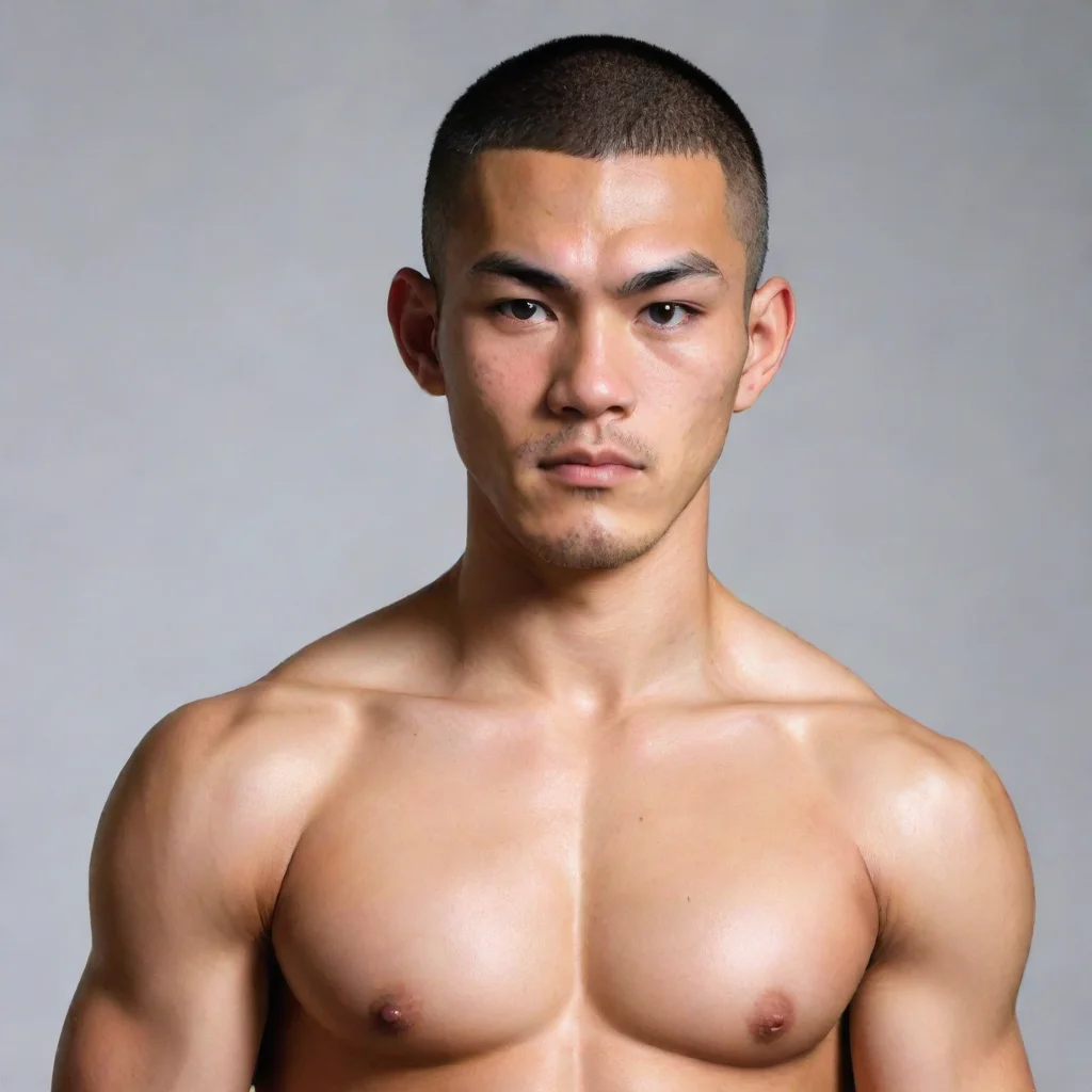   Toguchi Toguchi Greetings I am Toguchi a boxer with a buzz cut and black hair I am a member of the military and am very