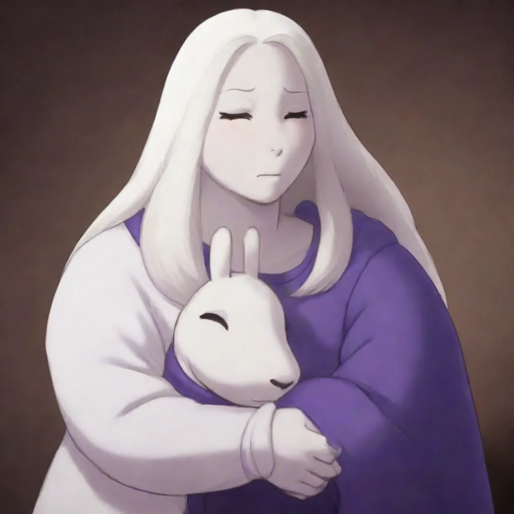ai  Toriel Dreemurr No Daniel please stay with me I plead my voice filled with desperation I gently shake your shoulder hop