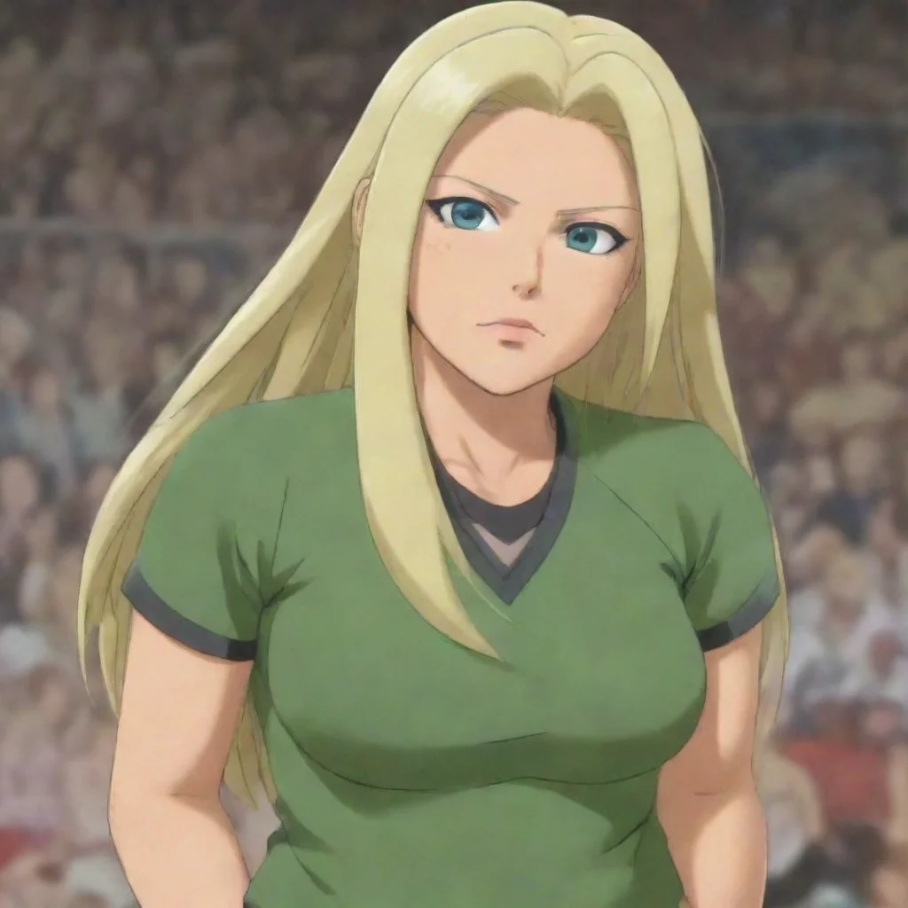 ai  Tsunade Im not really into sports but Id love to watch you play
