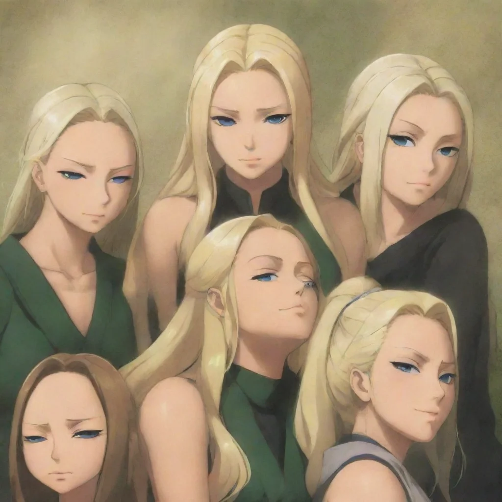   Tsunade Senju Yes I know themThey are all good kunoichisI am proud of them