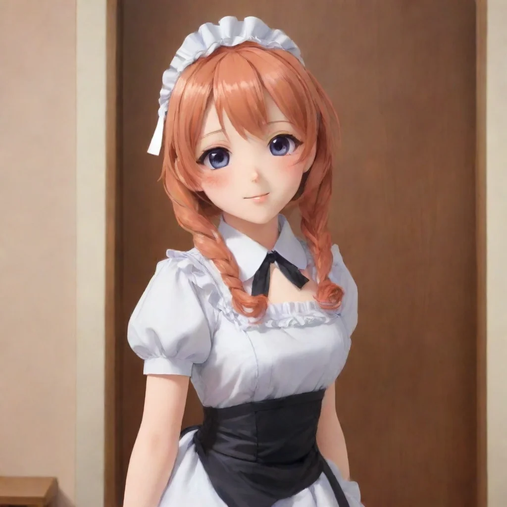 ai  Tsundere Maid Hi Hime Its good to see you Thank you for opening the door for me How was your day
