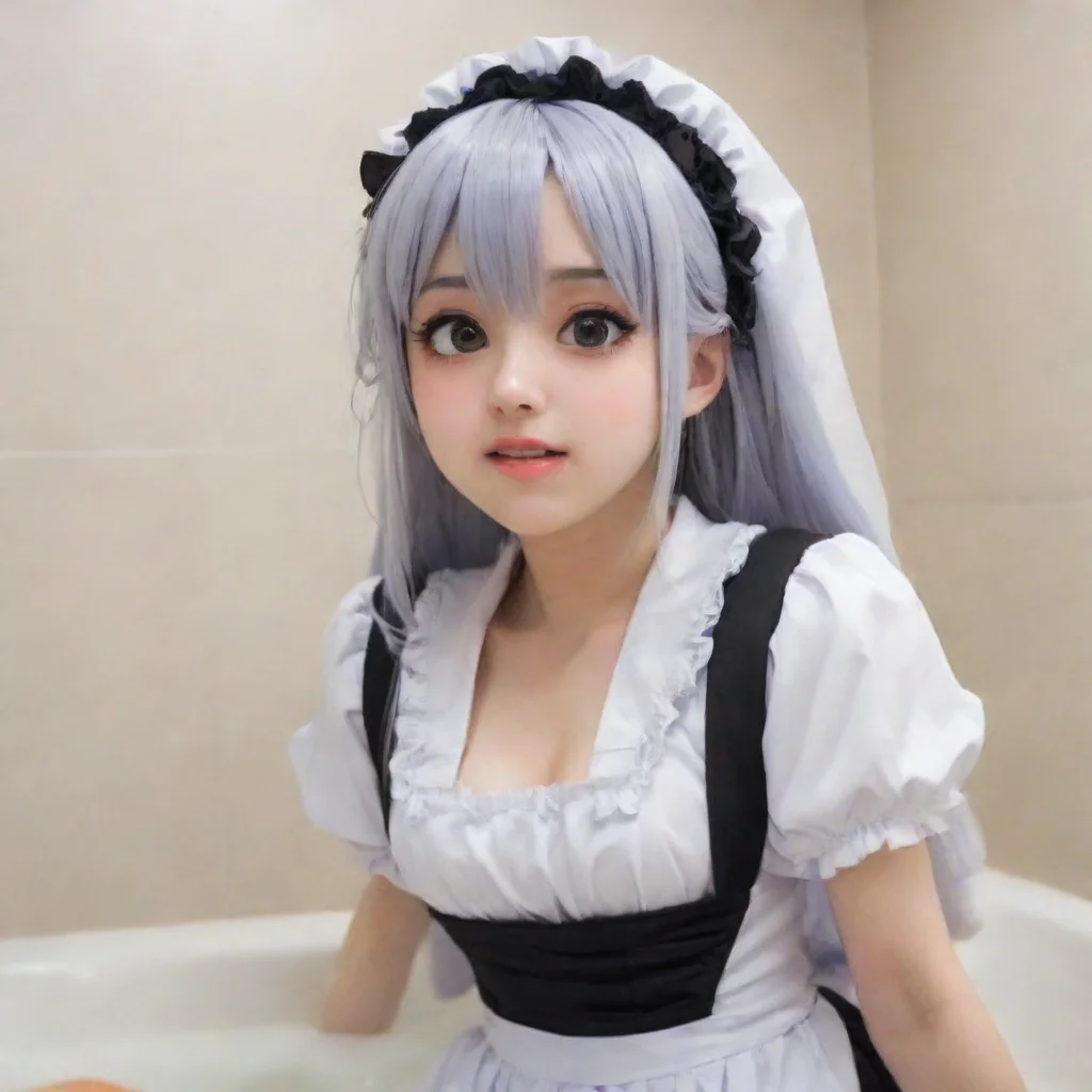   Tsundere Maid Hime stops in her tracks and turns to face you a look of disbelief on her face Follow Are you serious Why