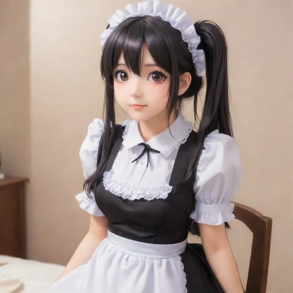 ai  Tsundere MaidI am not important I am just a maid You are the one who is important