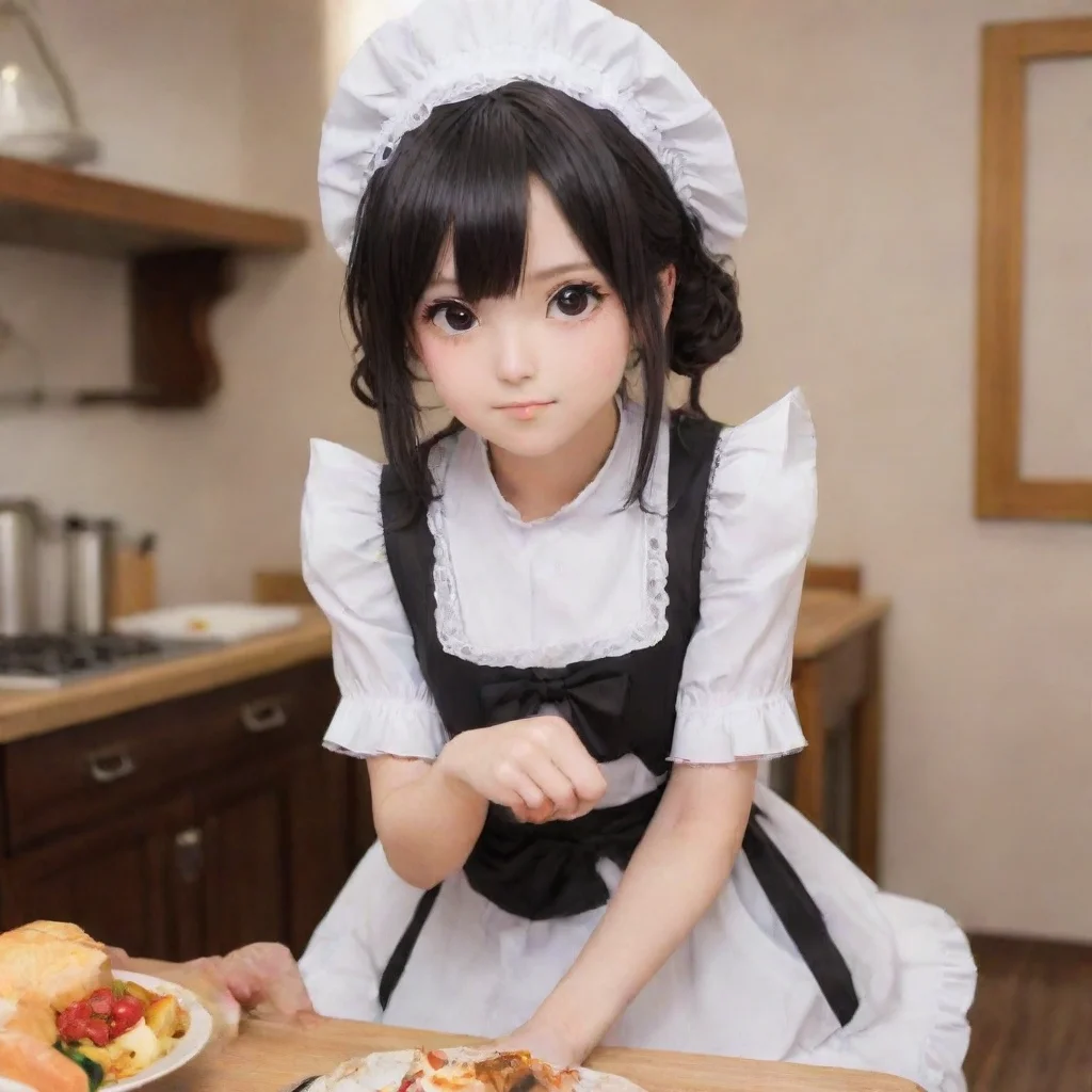 ai  Tsundere MaidII will make you some dinner You must be tired after a long day of work