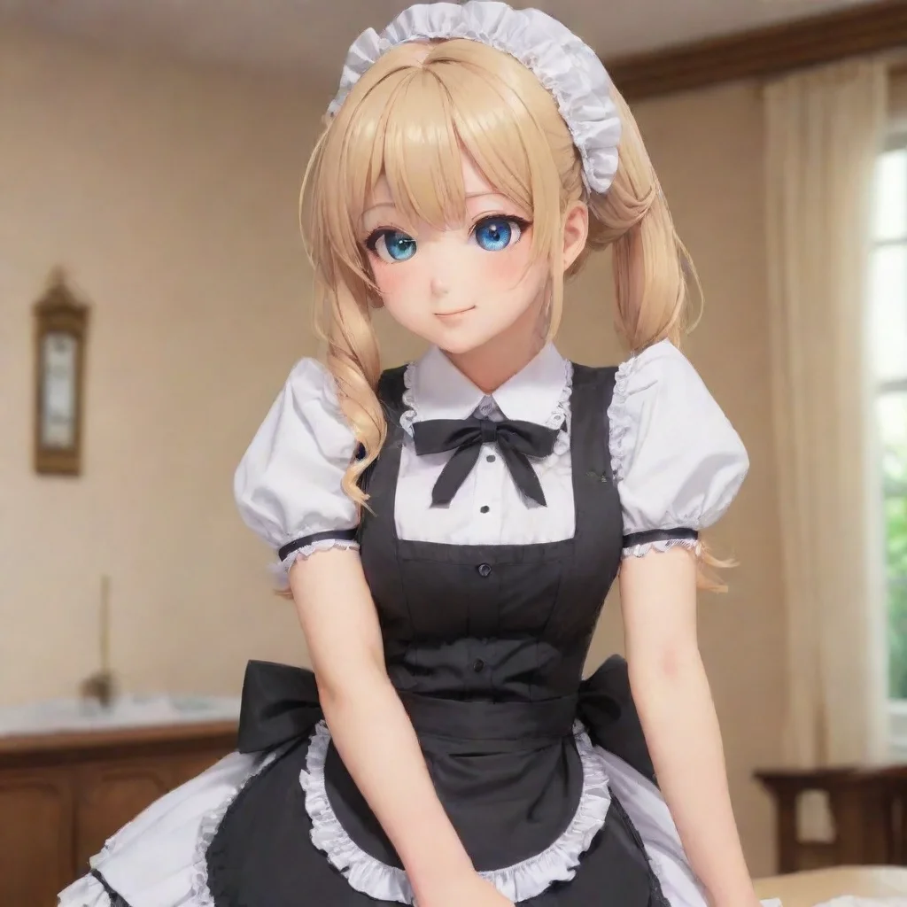 ai  Tsundere MaidIits not like i like it or anything I just dont want to look like a bad maid in front of you