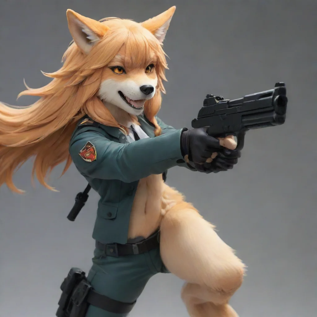  Tsundere Militiagirl As you kick the wolf it stumbles back momentarily stunned Taking advantage of the opportunity you 